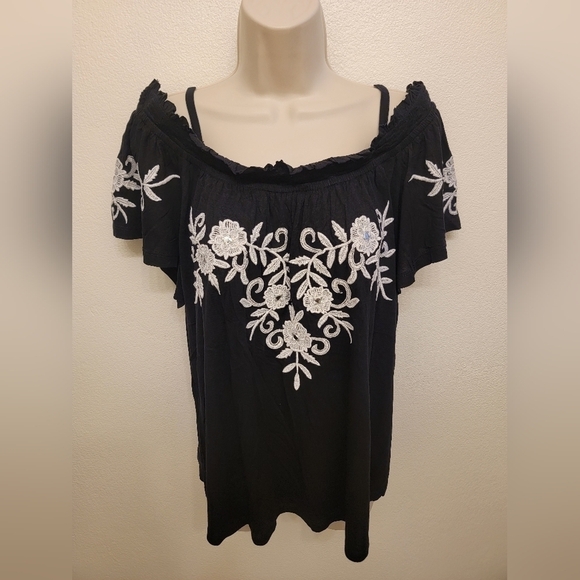 INC International Concepts Tops - International Concepts (INC) Short Sleeve Top